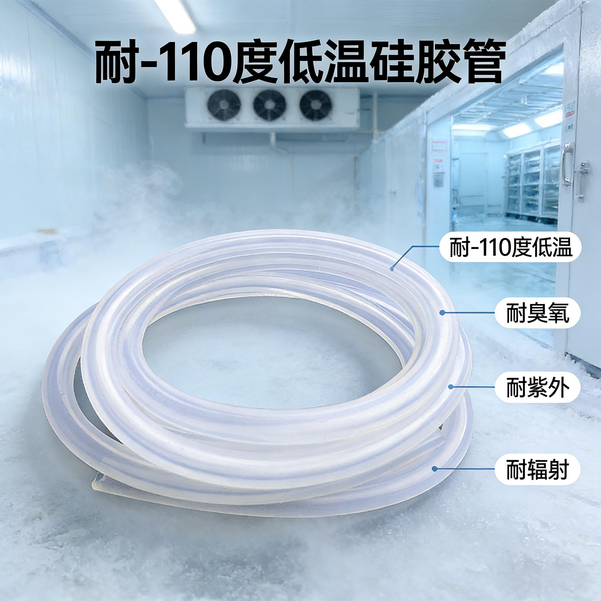 耐-110度低温硅胶管