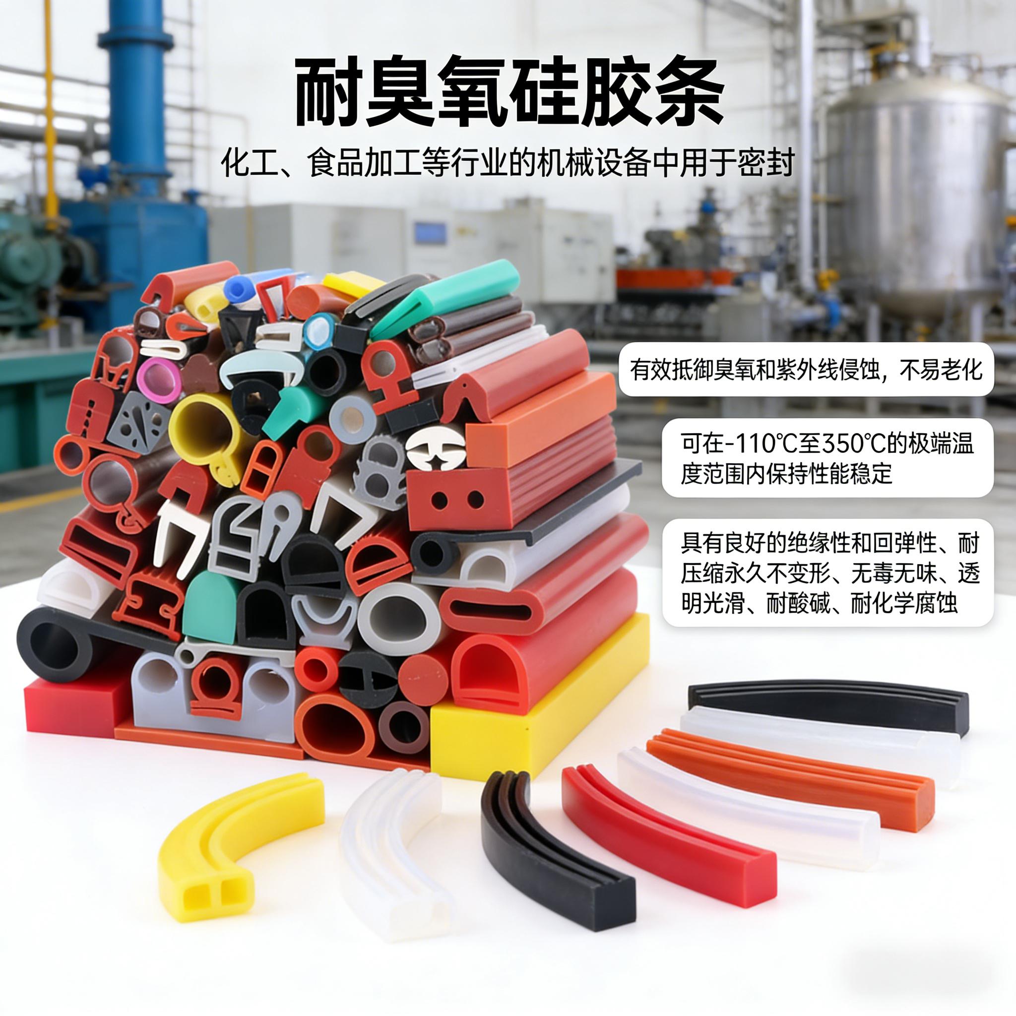 耐臭氧硅胶条