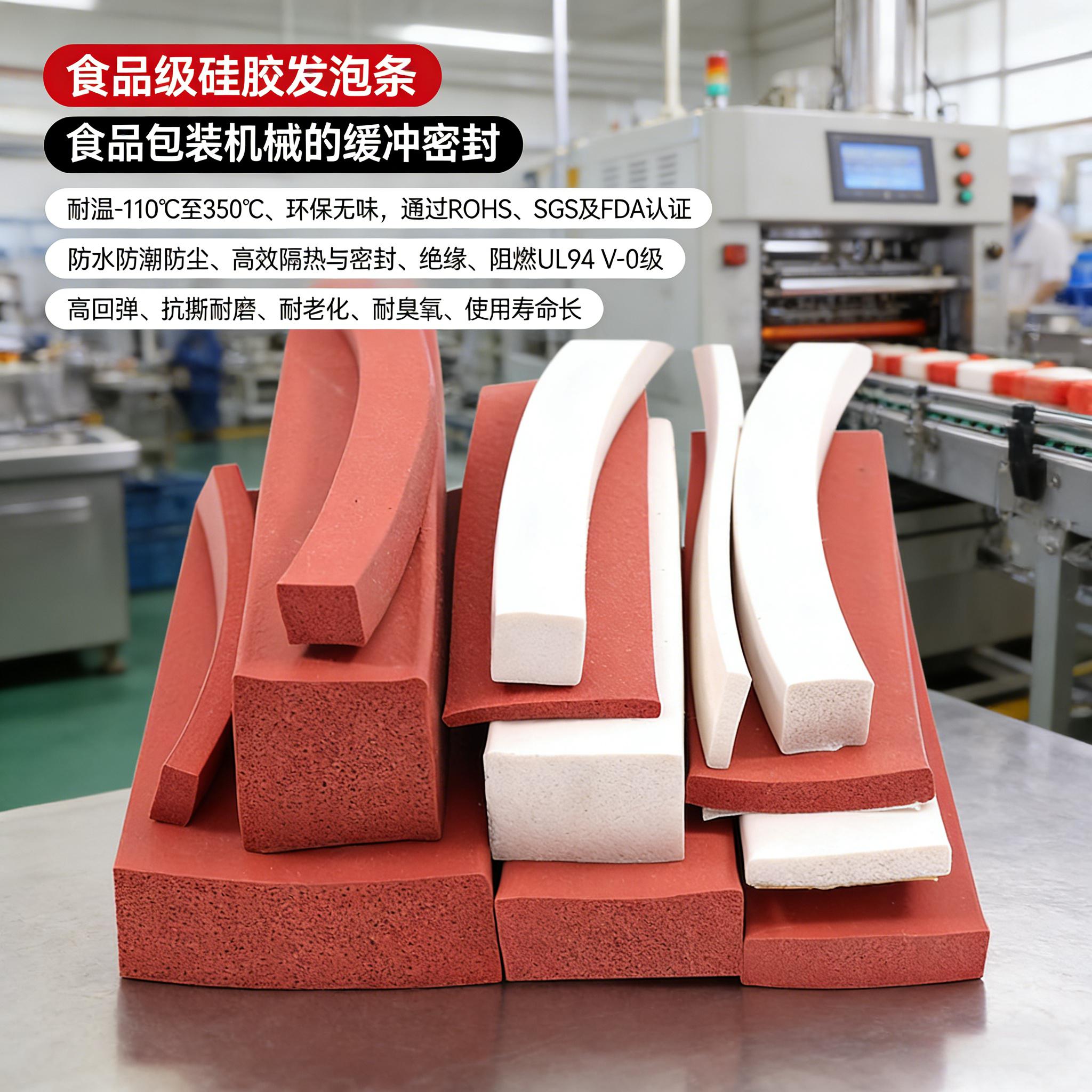 食品级硅胶发泡条